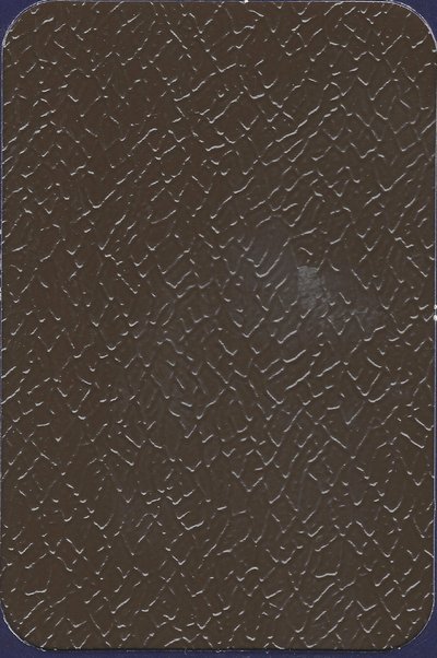 Van Dyke Brown - Cladco PVC roofing sheet colour sample
